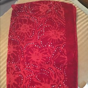 Brand new red scarf